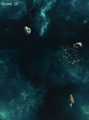 Space shooter screenshot